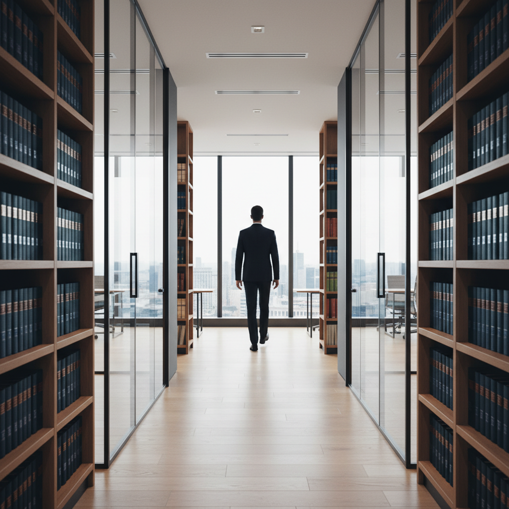 Moderne Anwaltskanzlei